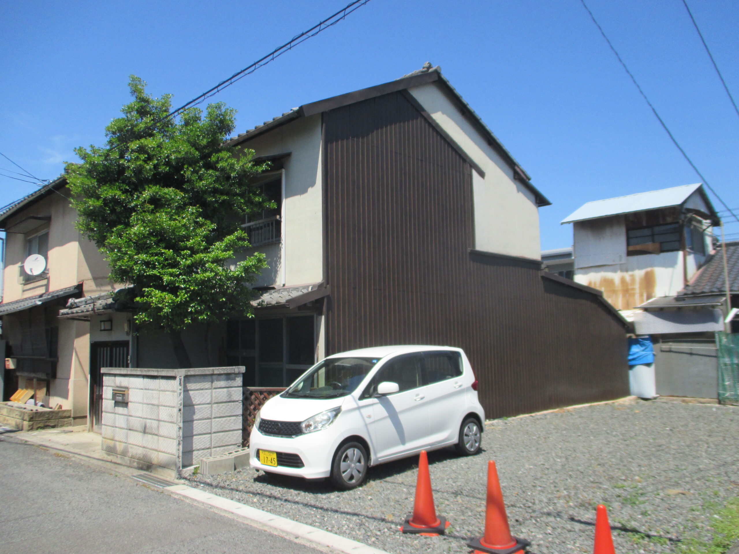岡山市中区旭東町の木造住宅解体撤去工事